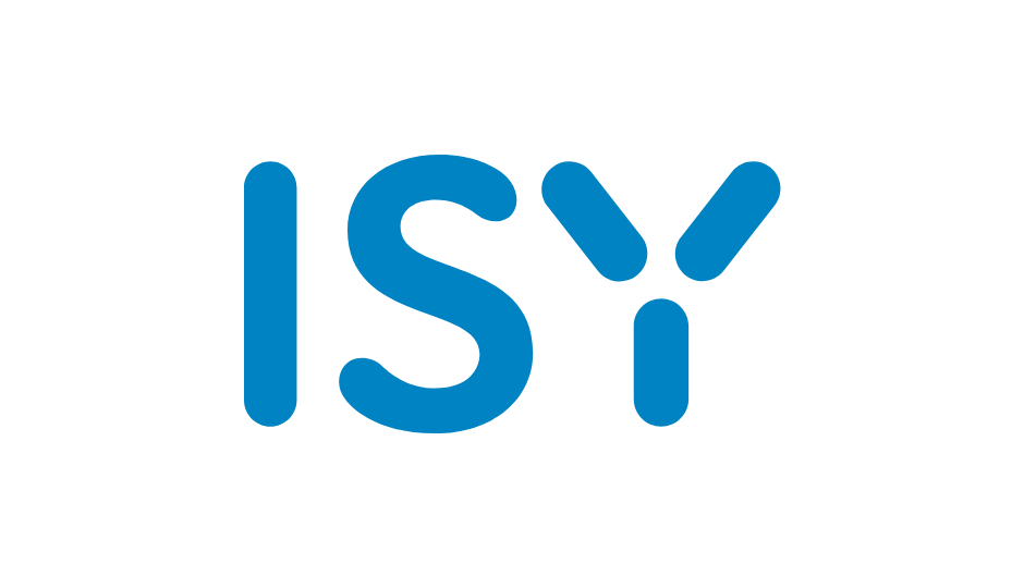 ISY logo, Imtron private label, white background